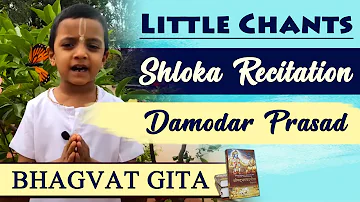 Unbelievable! 4-Year-Old Kid Recites Entire Shlokas Of Bhagvad Gita  | Damodar Prasad