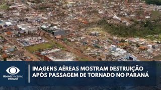 Imagens Areas  Rio Bonito Do Iguau Fica Destruda Aps Passagem De Tornado