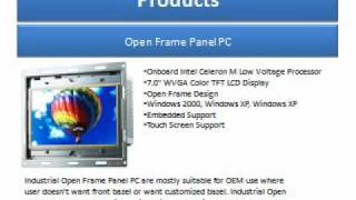 Industrial Panel PC, HMI, Open Frame Panel PC.mp4