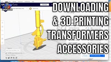 Print Your Own Transformers Accessories, Getting Started in 3D Printing Part 2, Larkin