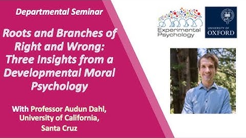 Roots and Branches of Right and Wrong: Three Insights from a Developmental Moral Psychology