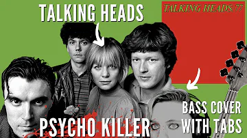 Talking Heads - Psycho Killer Bass Cover (with tabs)