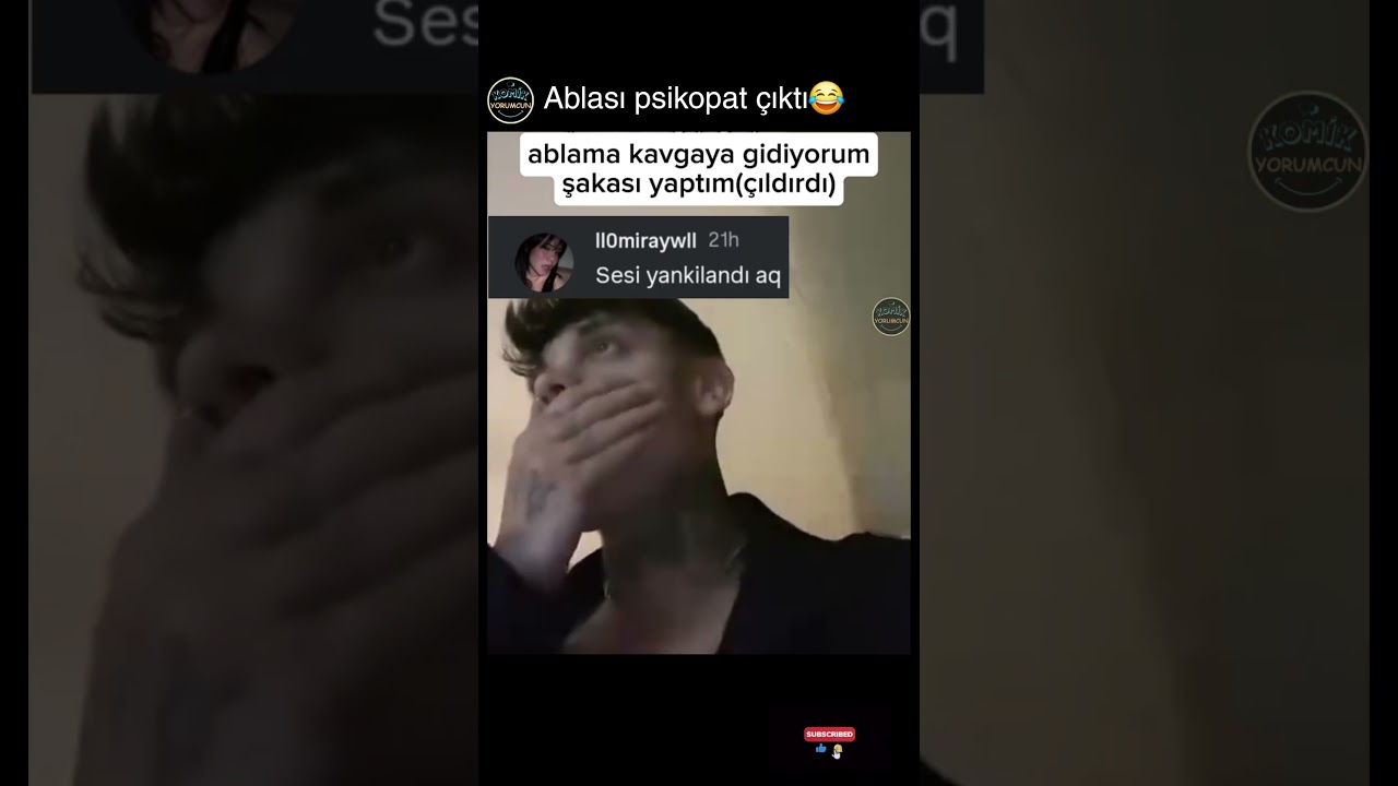 abla izin vermeden videoyu geçmeyin😂