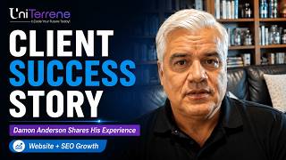 Client Success Story: Damon Anderson Reviews Uniterrene's Website Design, Development & SEO Services