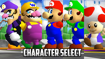 ⭐ Super Mario 64 PC Port - Character Select v1.16 (In-Dev)