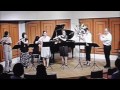 早春賦(フルートアンサンブル) 2016.7.3.