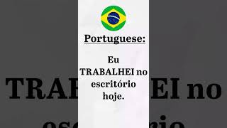 Quick Practice English Spanish Italian Portuguese French #shorts #viralshorts