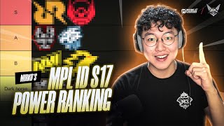 Nobody Is Ready For This Team  My  Mpl Id S17 Power Rankings