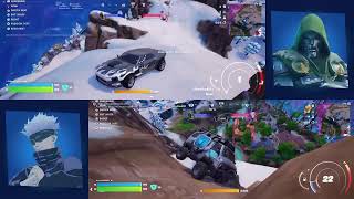 Split screen on fortnite