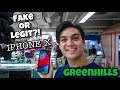 How to buy an IPHONE X in GREENHILLS! (Fake/Legitl?)