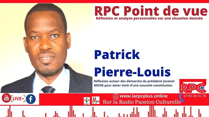 Point de vue de Monsieur Patrick Pierre-Louis : la...