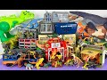 Jurassic World Unboxing Review Asmr Colorful Dinosaur T-rex Mosa Brachiosaurus Spino Triceratops