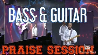 WOW!!! Bass and Guitar Praise session @ COZA Abuja | Bassmatics & Jay Hunton (The Gratitude)