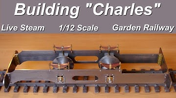 Building "Charles", the Penrhyn Mainline Hunslet - Part 1, the Rolling Chassis
