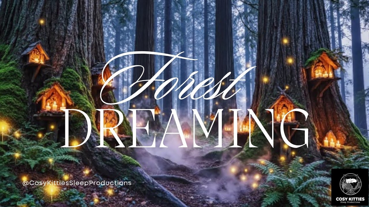 Forest Dreaming 🌿 Enchanted Woodland Soundscape | Soft Celesta & Wind Chimes for Sleep