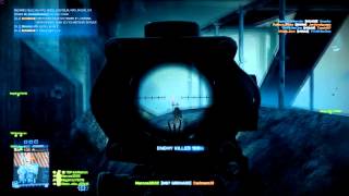 Battlefield 3 - Grenade strike multikill - Metro 64players - HD