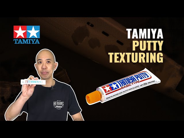 Tamiya, Putty -Basic Type- Texturing Tutorial