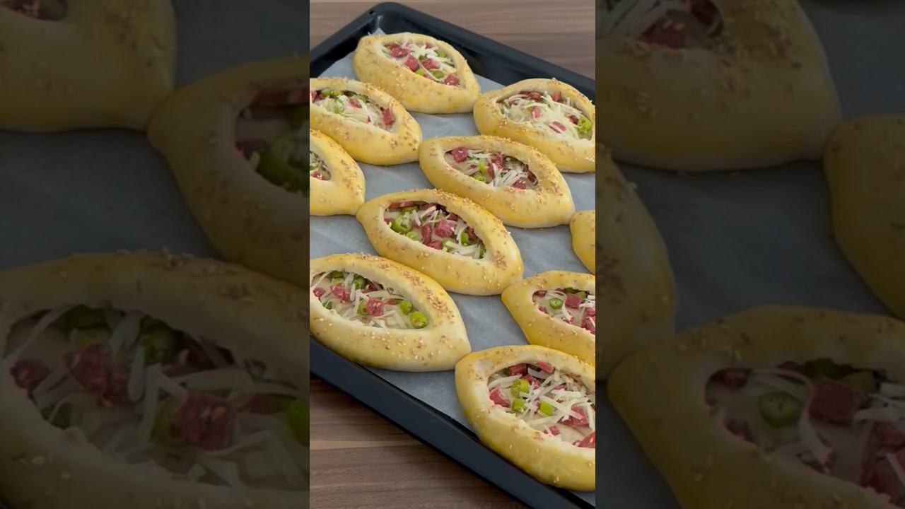 Pizza poğaça tarifi #shorts