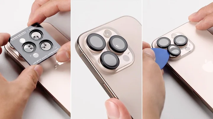 iPhone 16 Pro & Pro Max | Ringke Camera Lens Frame Glass - Installation Guide