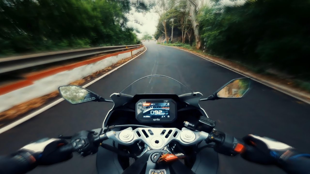 POV Aprilia RS457 Hillside Run | Raw Sound [4K]