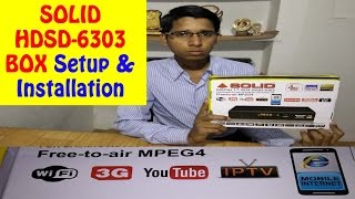 Celebrity SOLID HDS2-6303 Box Setup and Installation Wealth