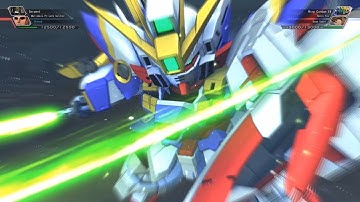 SD Gundam G-Generation Cross Rays - Wing Gundam EW All Animations
