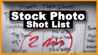 Hacks Stock Photo Shot List Idea This Works Every Time