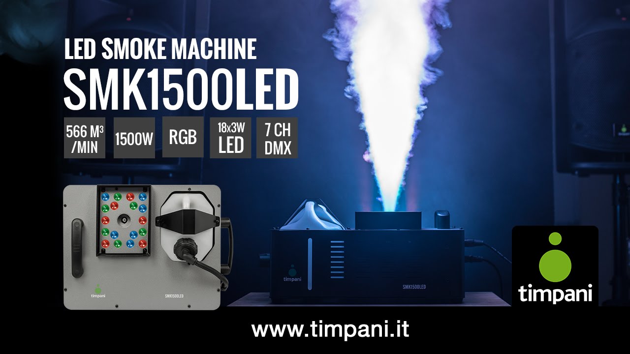 Watch LED Smoke Machine - Timpani on YouTube Watch LED Smoke Machine - Timpani on YouTube
