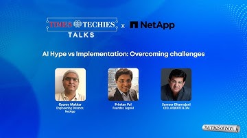 AI Hype vs Implementation: Overcoming challenges | Times Techies Talks x NetApp