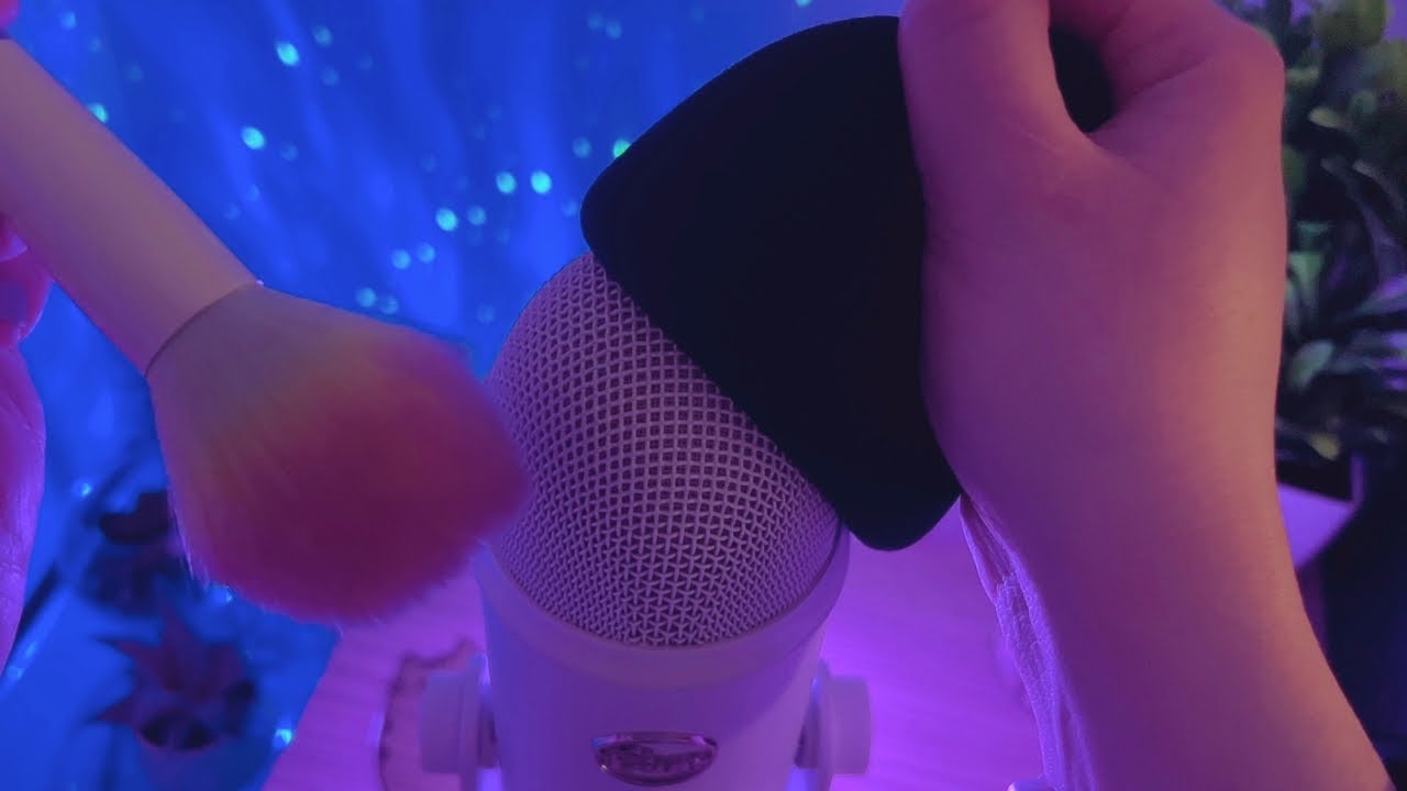 ASMR Aggressively Curing Your Headache [Mic Pumping, Swirling, Brushing] | NO TALKING