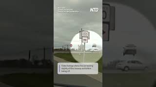 Fleeing Car Goes Airborne During Wisconsin Police Chase