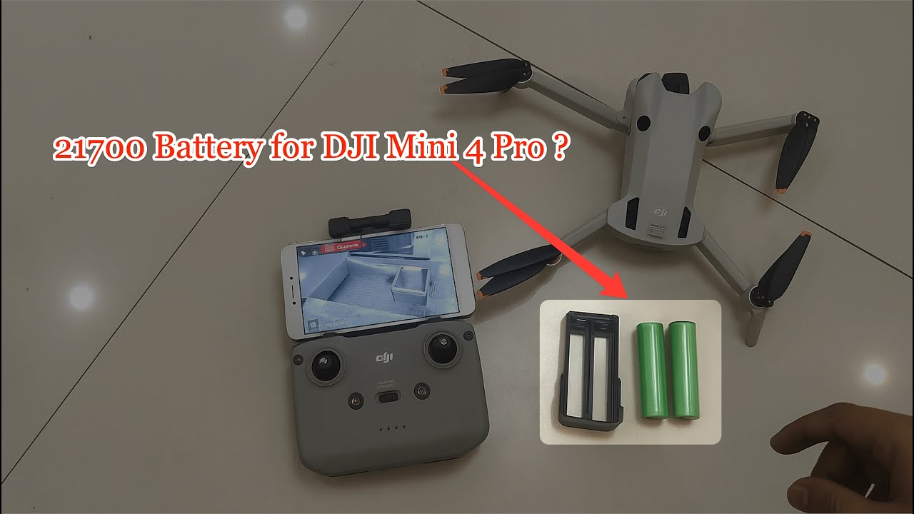 How to Bypass DJI's Battery Lock on the Mini 4 Pro: The 21700 Battery Mod