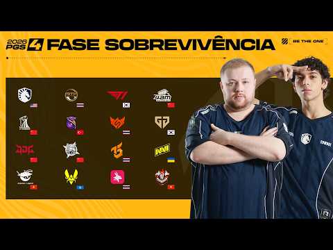 PUBG Global Series 4 - Fase de Sobrevivência