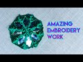 New Mirror Work || Hand Embroidery || New Mirror Stitchs
