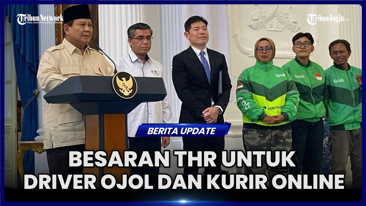 INI RINCIAN ATURAN BESARAN THR UNTUK DRIVER OJOL DAN KURIR ONLINE