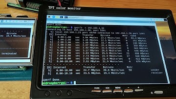 Test network speed between Raspberry Pi using iPerf3