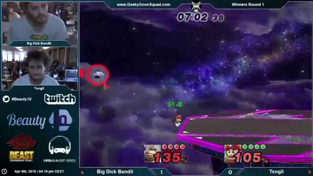 Beauty 10 - Big Dick Bandit (DK) Vs. Tengil (Fox, Mario, Kirby