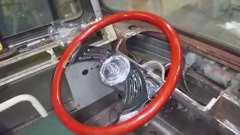 Bus Conversion Project - Video 56 - Steering Column and Dash Mock-up
