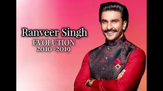 Ranveer Singh Evolution (2010-2019)