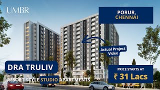 DRA Truliv Studio Apartments |☎️8800837166 | Studio Apartment Sale in Porur Chennai
