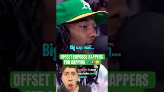 OFFSET EXPOSES RAPPERS FOR CAPPING 🧢🚨😳 #offset #rappers #rap #shorts #cap #wtf #funny #migos Wealth