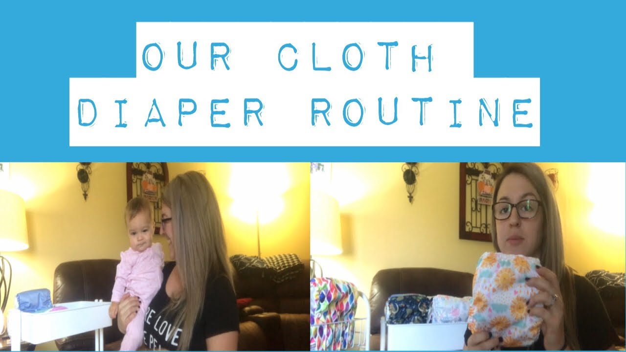 CLOTH DIAPER ROUTINE!! YouTube