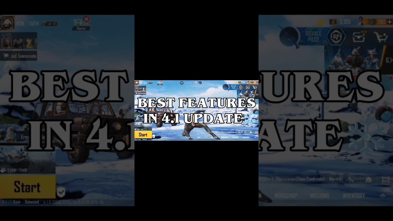 Best Feature in PUBG Mobile 4.1 Update | New Changes & Improvements