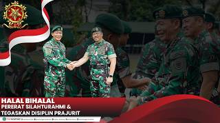 HALAL BIHALAL STRENGTHENS RELATIONSHIP & STRENGTHENS SOLDIER DISCIPLINE #kostrad #tniad #tnidihat...