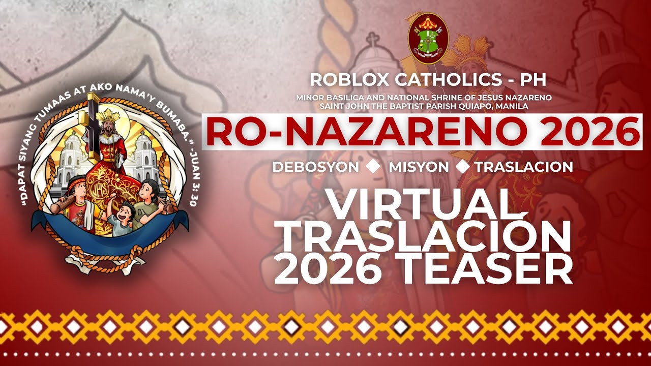 VIRTUAL TRASLACIÓN 2026 TEASER | ROBLOX CATHOLIC PH