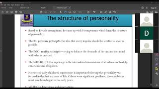 PSYCHOANALYSIS