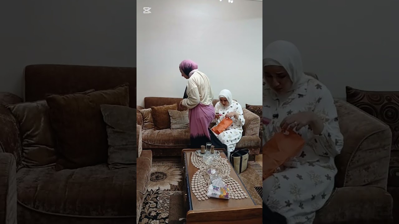 اخت جوزى شافت فاتوره الاوردار وعملت ...