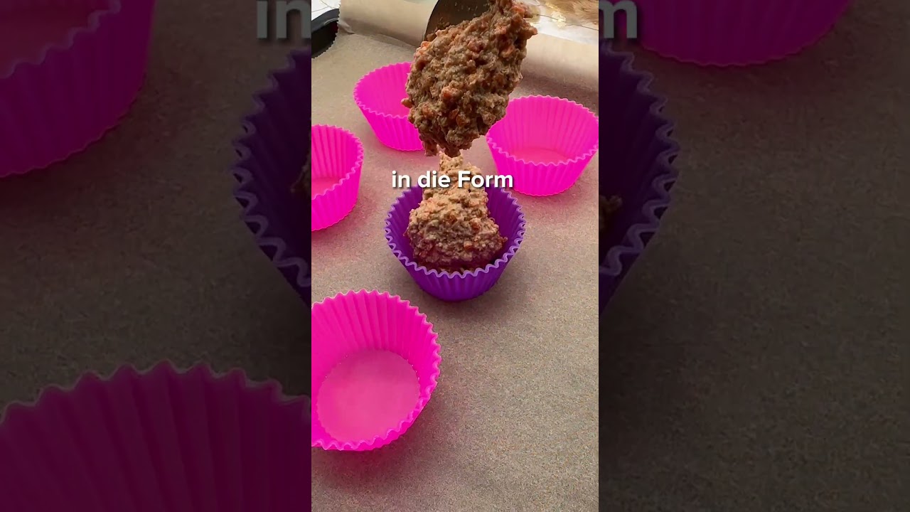 Karotten Frischkäse Muffins - gesund, ohne zugesetzten Zucker und glutenfrei