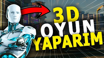 Yapay Zekaya 3D oyun yaptırdım!