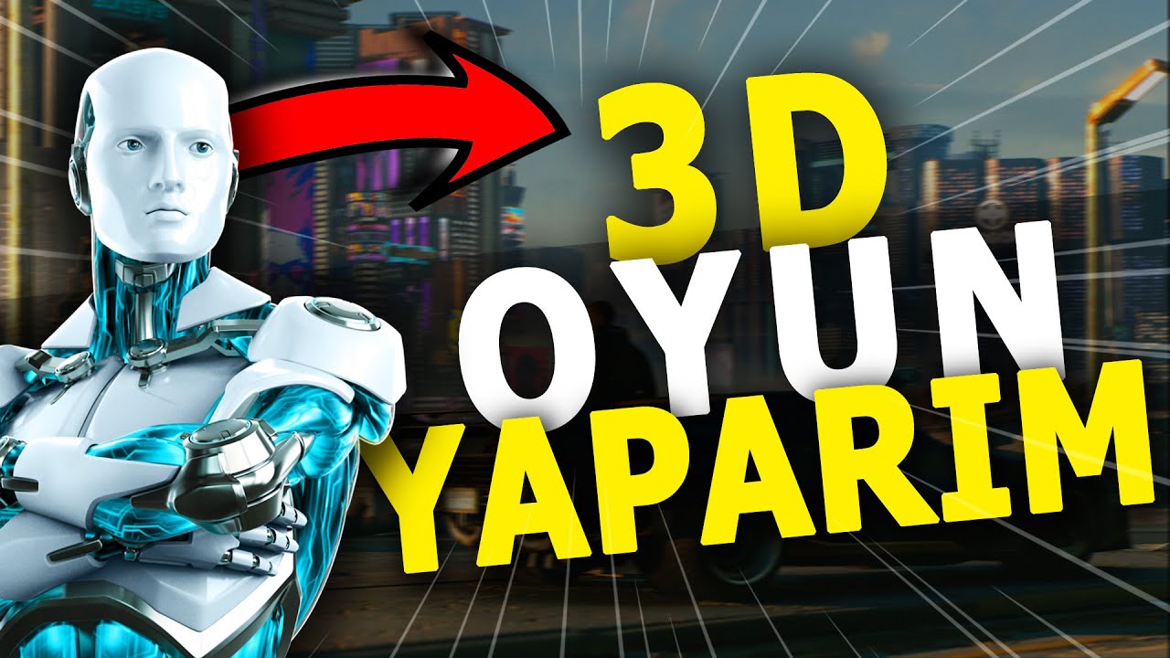 Yapay Zekaya 3D oyun yaptırdım!